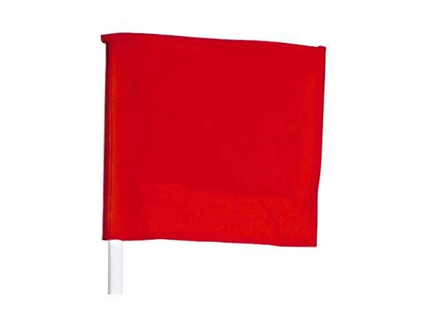 Hjørneflagg - rødt